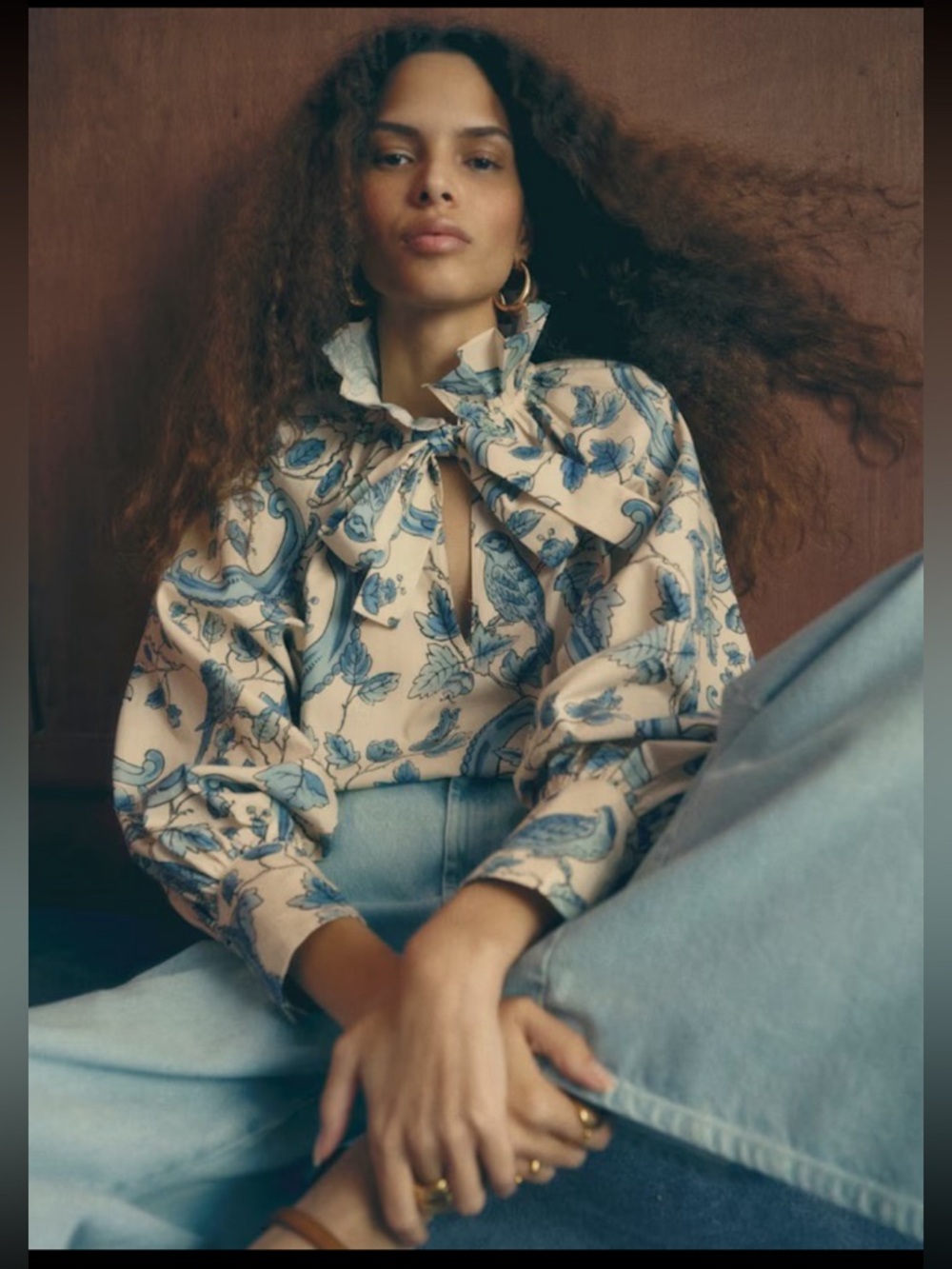 HILLIS BLOUSE - SÉZANE X ANTOINETTE POISSON